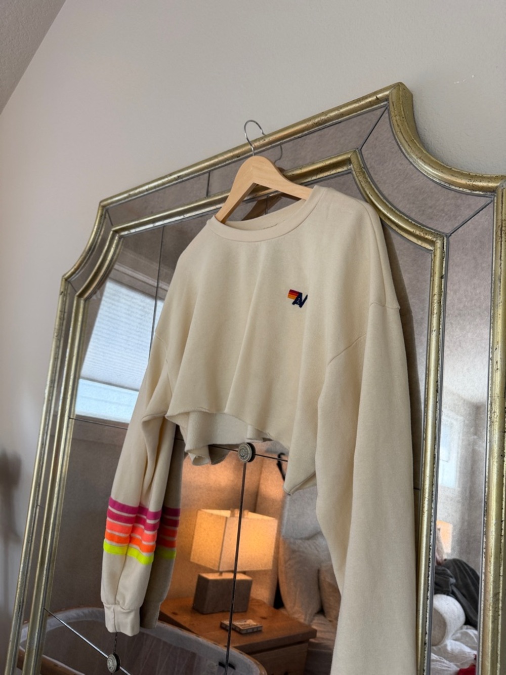 Aviator Nation Cropped Sweatshirt